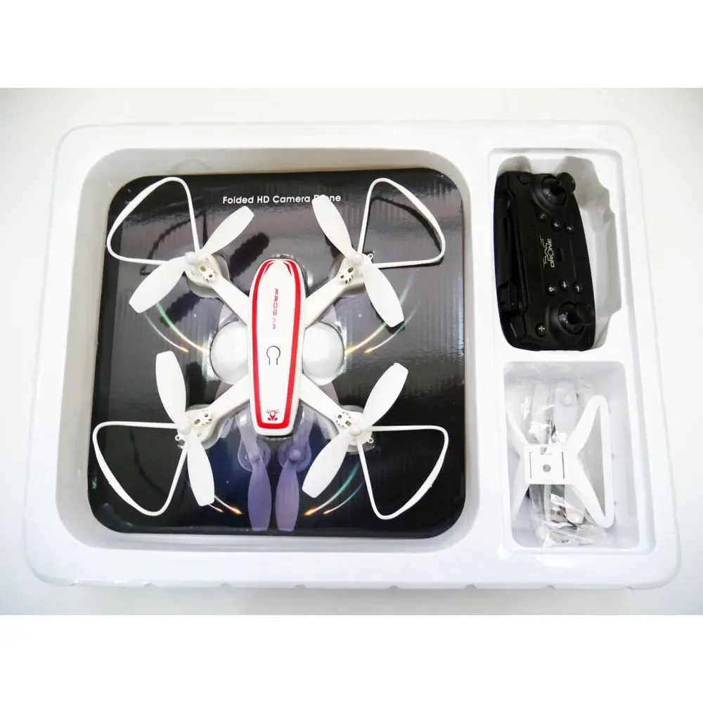 Квадрокоптер-дрон QY66-R2A/R02, WiFi, с камерой и подсветкой