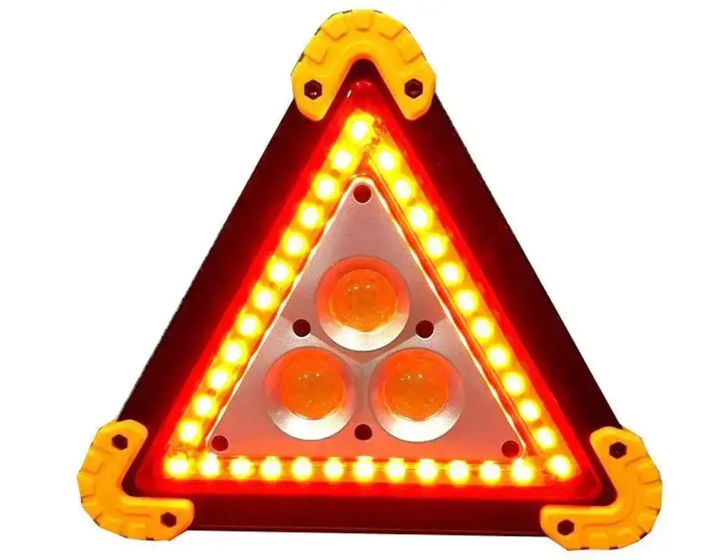 Прожектор аварійний акумуляторний LED 30W LL-303, знак аварійної зупинки