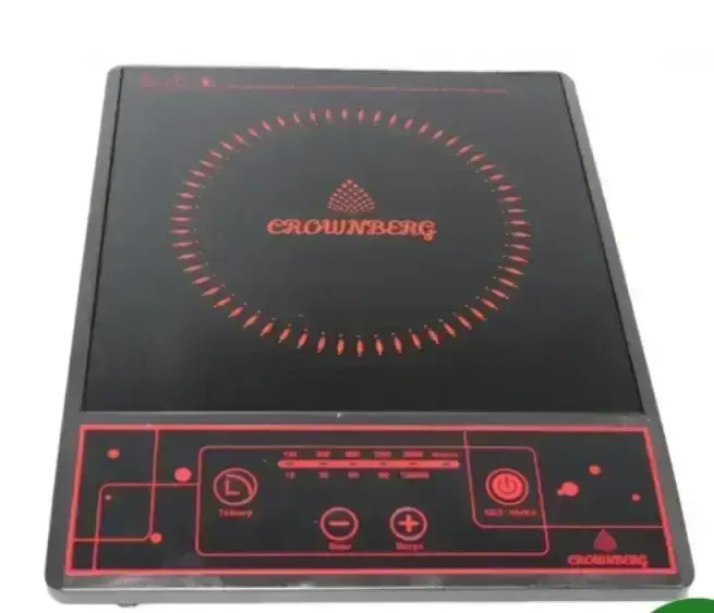 Плита настольная инфракрасная Crownberg CB-1322, 1 конфорка, 2000 Вт, чёрная