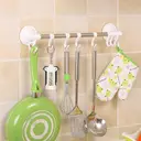 Photo 3 — Towel Holder with Hooks Hanging Rod Hook Towel