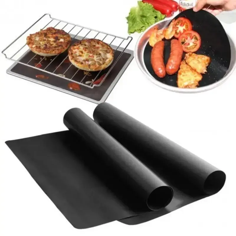 Гриль-мат BBQ Grill Sheet портативный, антипригарное покрытие, 33х40 см