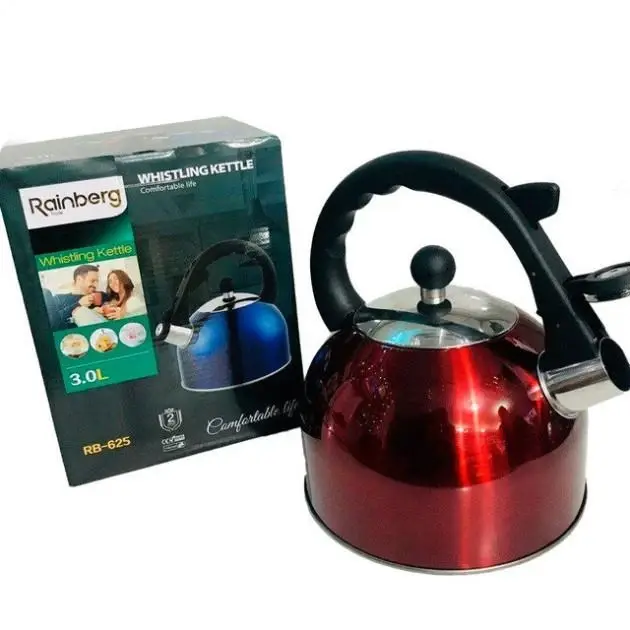 Kettle Rainberg RB-625 3L, for electric and gas stoves