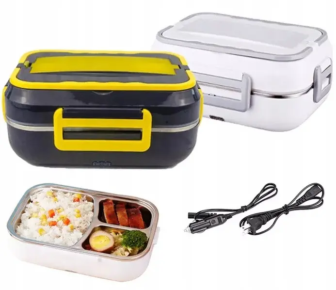 Electric Heated Lunch Box DFC-C21, 220V/12V (Mains/Car)