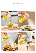 Фото 4 — Бутылка-дозатор с распылителем для масла и уксуса, 470 мл, OIL BOTTLE