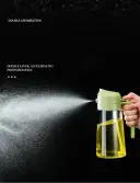 Фото 3 — Бутылка-дозатор с распылителем для масла и уксуса, 470 мл, OIL BOTTLE