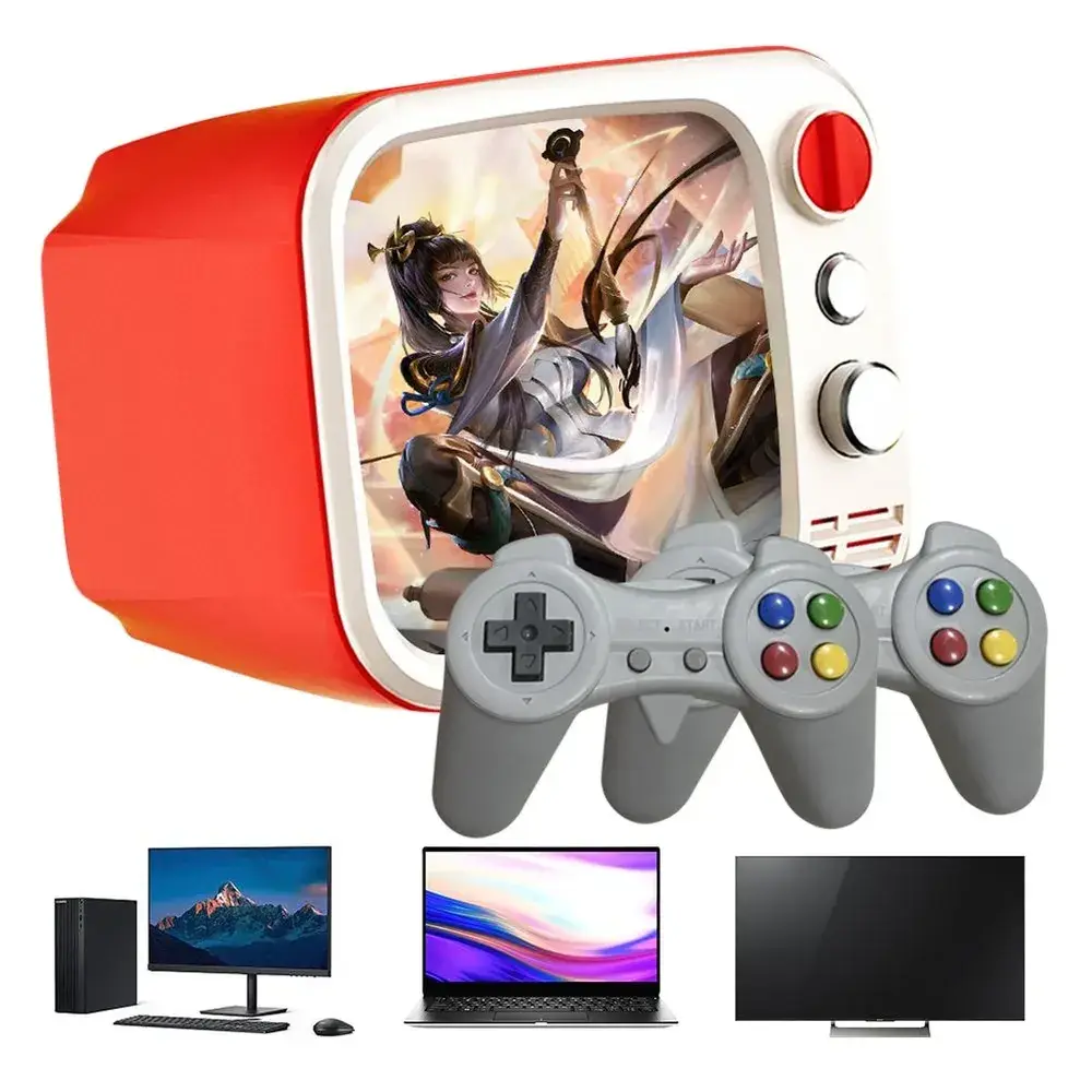 RETRO Portable Game Console with Monitor H7