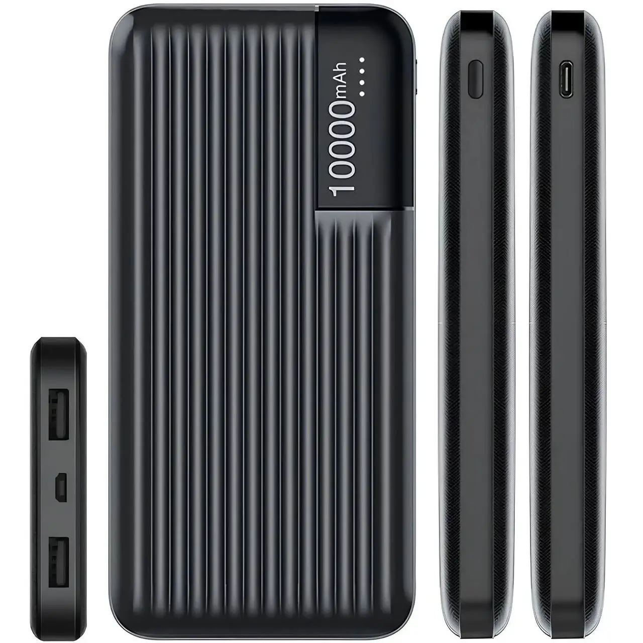 Зовнішній акумулятор Powerbank LENYES PX161, 10000 мАг
