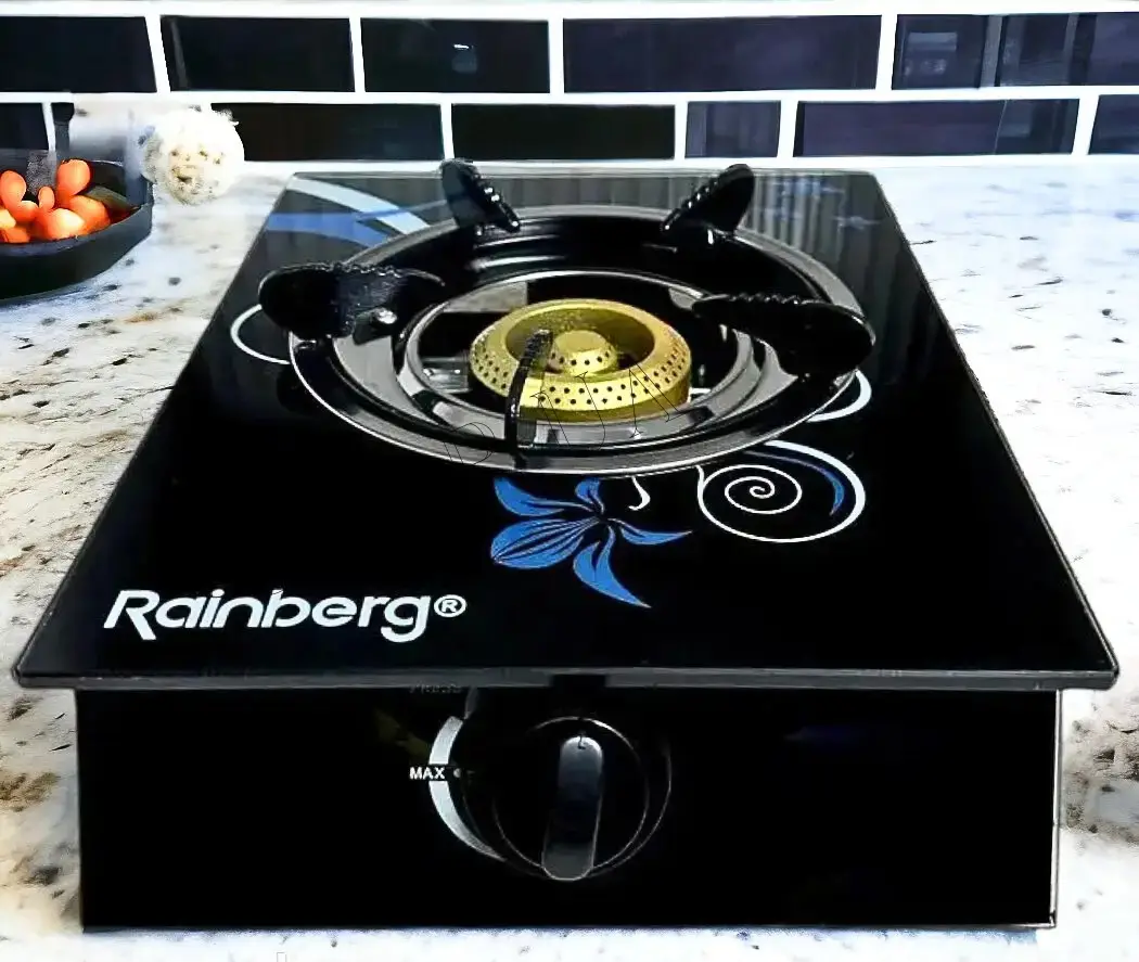 Газова плита-таганок Rainberg RB-2230 на 1 конфорку, стиль High-tech