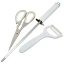 Photo 4 — Knife Set WL-707-1, Stainless Steel with Stand, 9 Pieces
