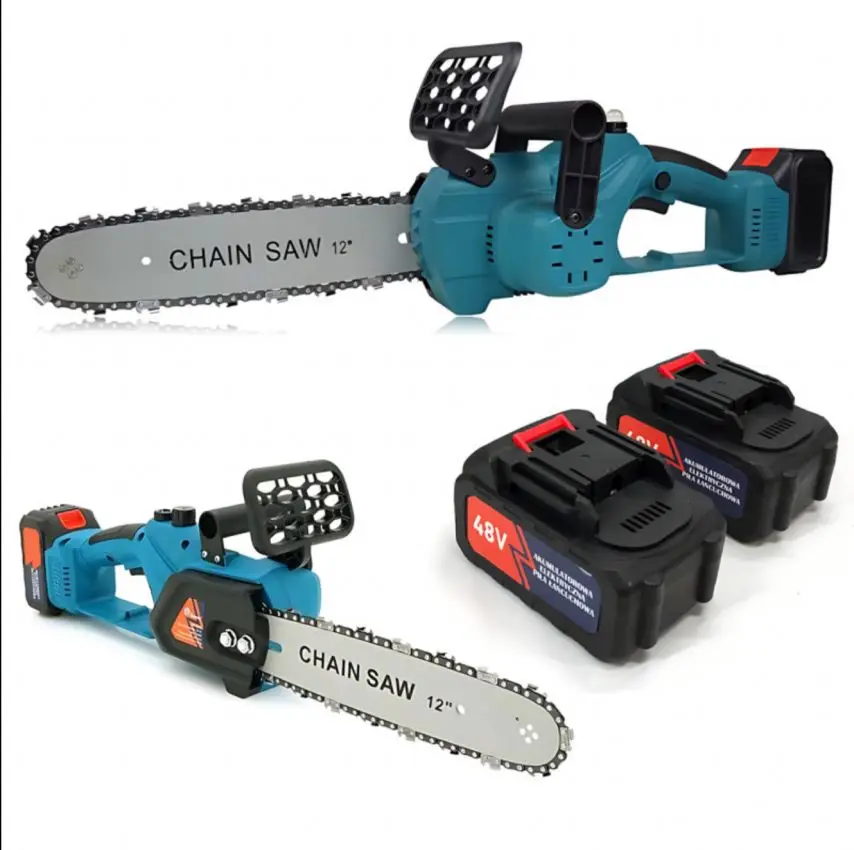 Пила цепная аккумуляторная Makita DUC254 48V, шина 30 см, 2 аккумулятора, 12"