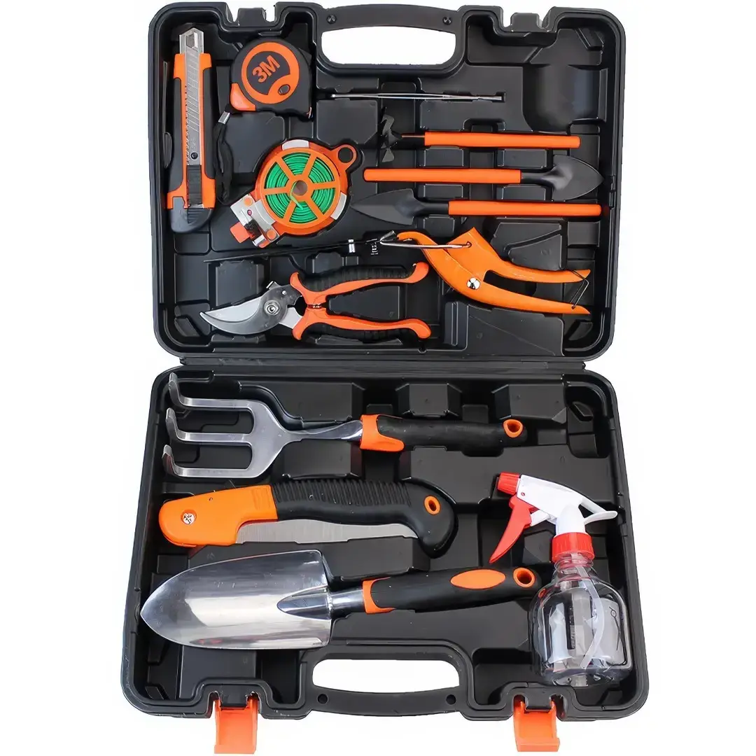 Набор садовых инструментов в кейсе 14 в 1 Gardening Set ART