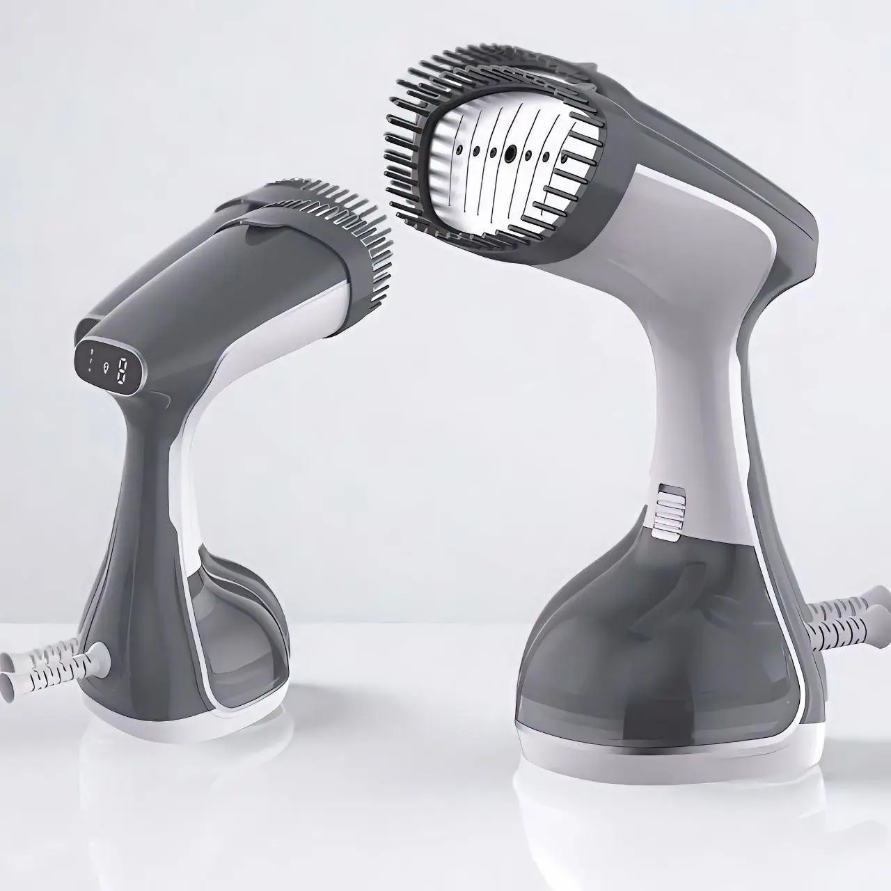 Vertical garment steamer Zepline ZP-210, 3000W, grey, touch control
