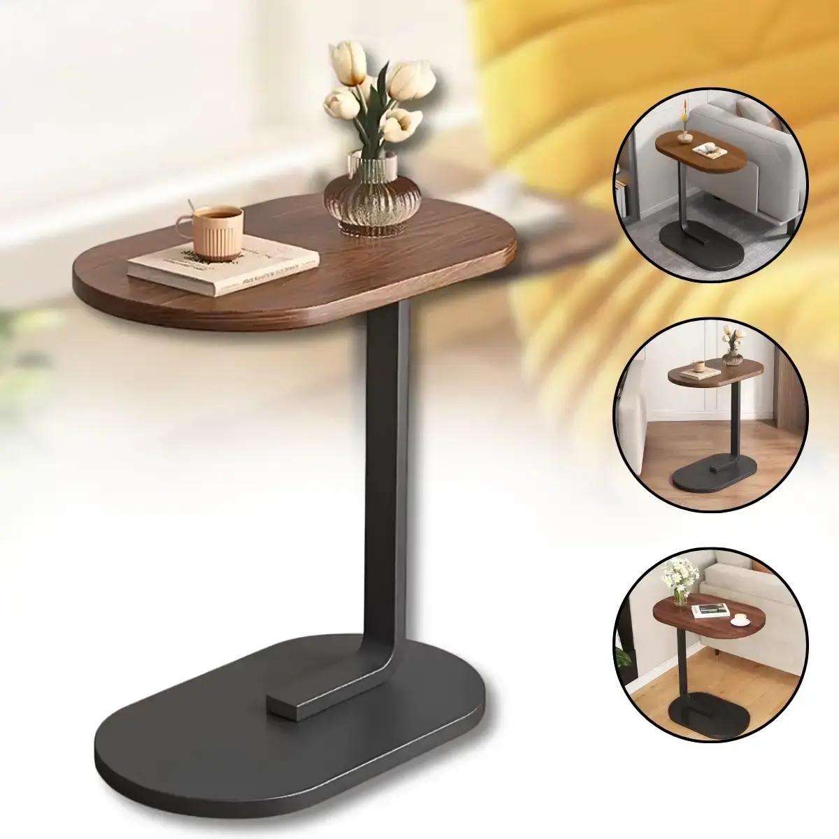 Bedside table Modern Home, 45×28×60 cm