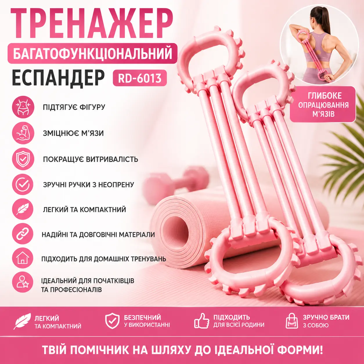 Posture, Shoulder and Back Expander Trainer (RD-6013)