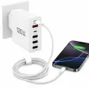 Фото 6 — Кабель Type-C-Type-C 60W тканевый 1м для быстрой зарядки iPhone 17 Pro Max + ключ для SIM-карты White 26X-198