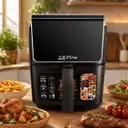 Photo 4 — Аэрофритюрница 13 л с двумя тэнами 4200 Вт Zepline ZP-00339 на 14 программ со съемным колшиком и силиконовой формой
