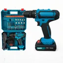 Photo 1 — Cordless Drill/Driver 331 DWE 24V 5.0Ah with Tool Set, spare battery