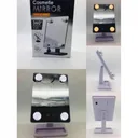 Photo 2 — Compact mirror MCH Cosmetie Mirror 360 Rotation Angel, LED-lit for makeup, white, ul-8999