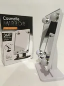 Photo 3 — Compact mirror MCH Cosmetie Mirror 360 Rotation Angel, LED-lit for makeup, white, ul-8999