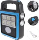 Фото 1 — Ліхтар-прожектор Solar LED Light HS-8020 із сонячною панеллю і повербанком, 60 Вт, IP65