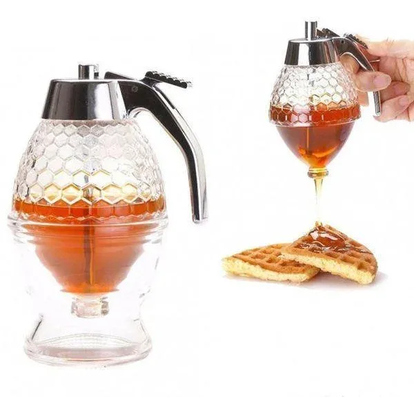 Диспенсер-емкость, дозатор для меда и соусов Honey Dispenser