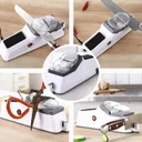 Фото 3 — Електроточилка для ножів та ножиць Electric Knife Sharpener USB