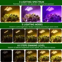 Фото 4 — Светодиодная фитолампа Grow Light для выращивания растений / Фитолампа для комнатных растений на штативе с пультом таймером