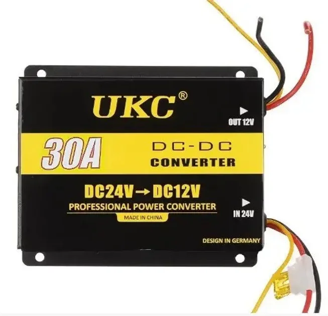 Перетворювач DC/DC 24V-12V 30A