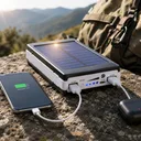 Фото 2 — Мобільна зарядка POWER BANK +LED Solar / Повербанк UN-3102 SOLAR 40000mAh