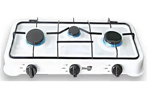 Газова плита STARLUX SGS 6003, 2 конфорки, біла