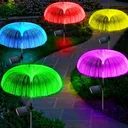 Фото 6 — Гірлянда-світильник на сонячній батареї Медуза RGB (фонтан), 1 шт