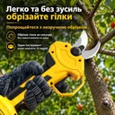 Фото 3 — Акумуляторний садовий набір 4в1 AND 40-62 48В (триммер + секатор + мініпил + турбовентилятор)