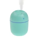 Фото 2 — Зволожувач повітря ультразвуковий міні USB Humidifier з підсвічуванням, бірюзовий