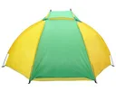 Фото 2 — Пляжний намет-тент "Мушля" двомісний з каркасом Send Tent, зелений+жовтий