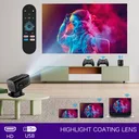 Фото 6 — Смарт-проектор HCS350 Pro AND HA-196, 36000 ігор, Wi-Fi 5G, Bluetooth, HDMI, Android 12, 2 геймпади
