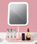 Photo 1 — Square LED Makeup Mirror with built-in battery