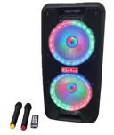 Фото 2 — Портативна колонка Su-Kam 1010 з 2 мікрофонами, Bluetooth, 12V/220V