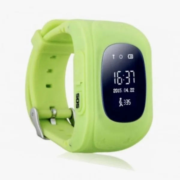 Годинник дитячий розумний Smart Baby Watch з GPS-трекером, салатовий