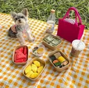 Photo 2 — Falcon foldable picnic mat/blanket, 200x150 cm, waterproof, yellow
