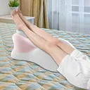 Фото 3 — Ортопедическая подушка Relax Pillow pillow-06, клиновидная, из полиэстера, розовая