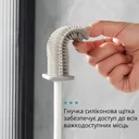 Photo 4 — Toilet Brush with Flexible Silicone Bristles