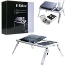 Photo 1 — Laptop table stand E-Table with cooling, tilt and height adjustment