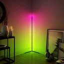 Photo 1 — Corner LED Floor Lamp Ledox Design, Remote Control, Adjustable Brightness, 330 Color Combinations