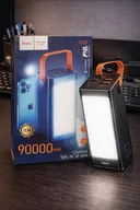 Фото 1 — Повербанк з ліхтарем Hoco J107 Super 90000mAh 333Wh 22.5W PD20W, 4xUSB/Type-C/MicroUSB