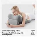 Photo 5 — Orthopedic transformer memory foam pillow 26X-194 for back and lower back, gray, adjustable angle