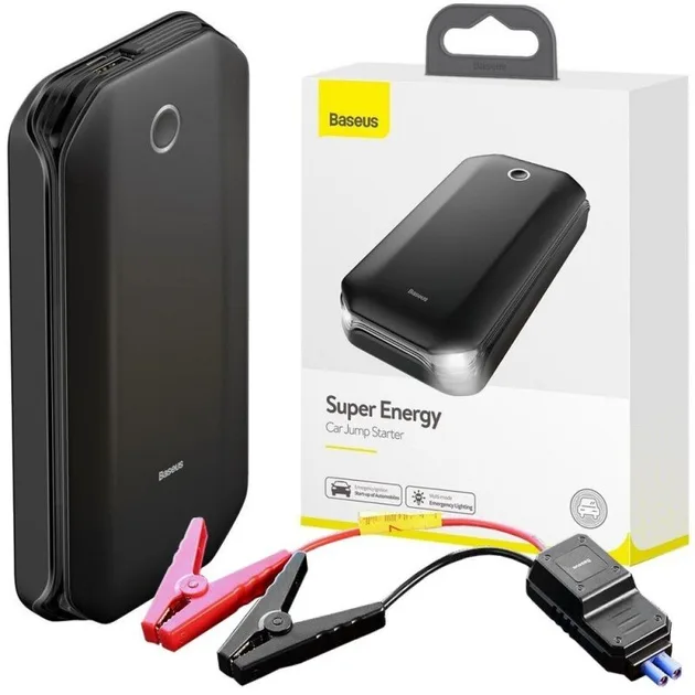 Пусковий пристрій Baseus Super Energy Car Jump Starter 800А, 8000 мАг