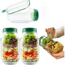 Фото 3 — Ланч-бокс у формі банки з герметичною кришкою