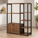 Photo 2 — MDF and metal shelving unit YM080, kitchen shelf organizer