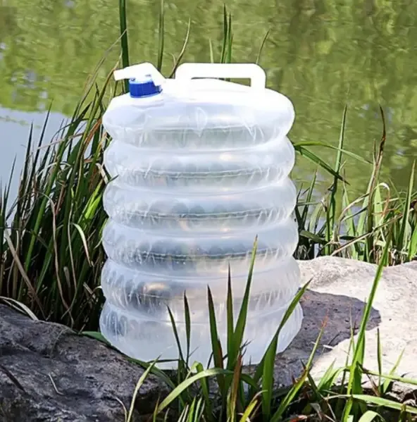 Складана каністра для води та харчових рідин, 15 л