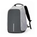 Фото 2 — Міський рюкзак антизлодій Bobby для ноутбука 15.6" з USB, сірий